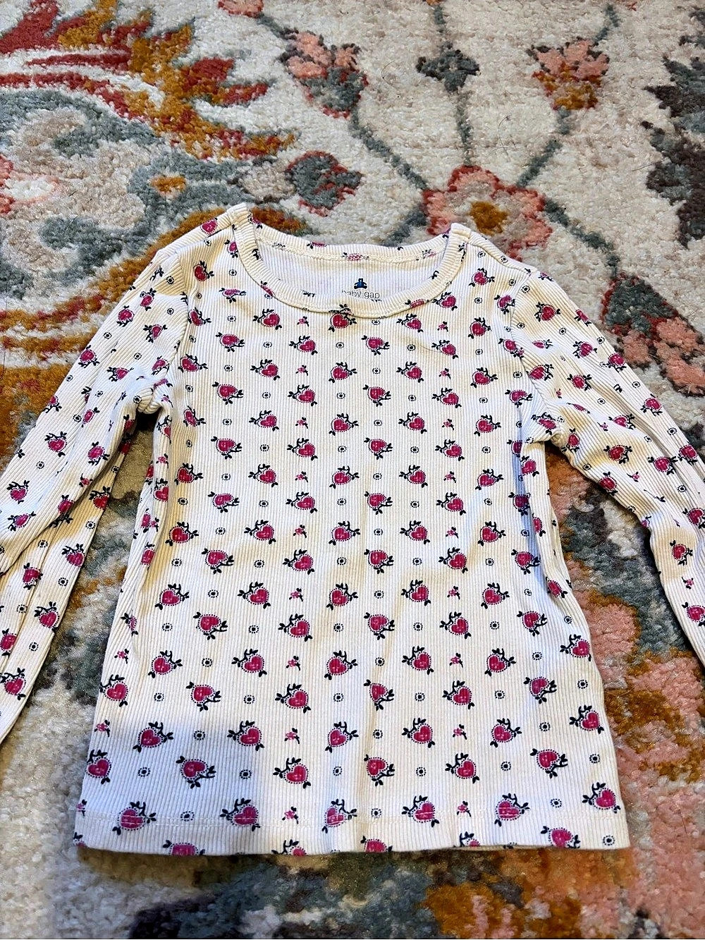 baby gap Floral Long Sleeve Top Size 3at
